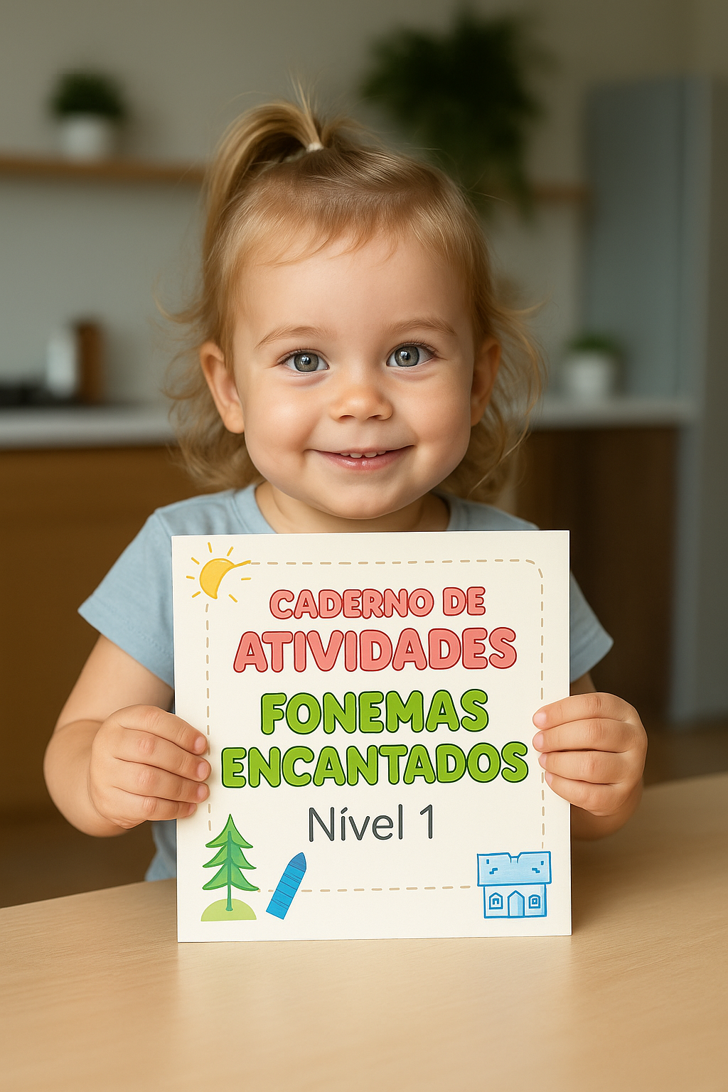 Criança com atividade