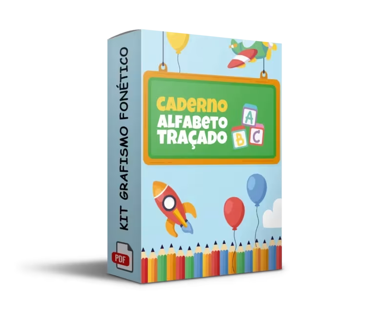 Caderno Alfabeto Traçado
