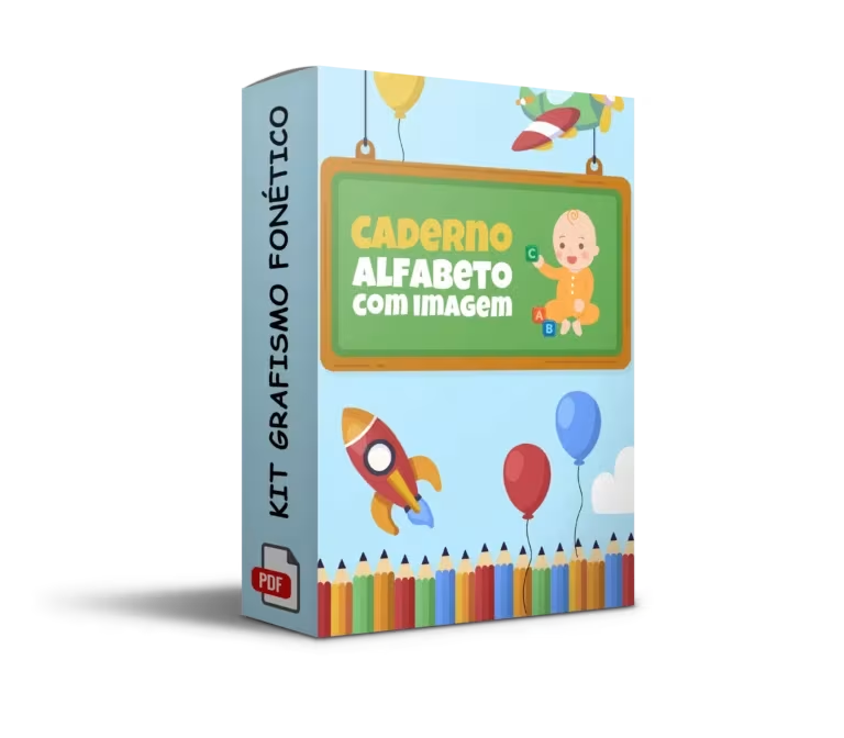 Caderno Alfabeto com Imagem